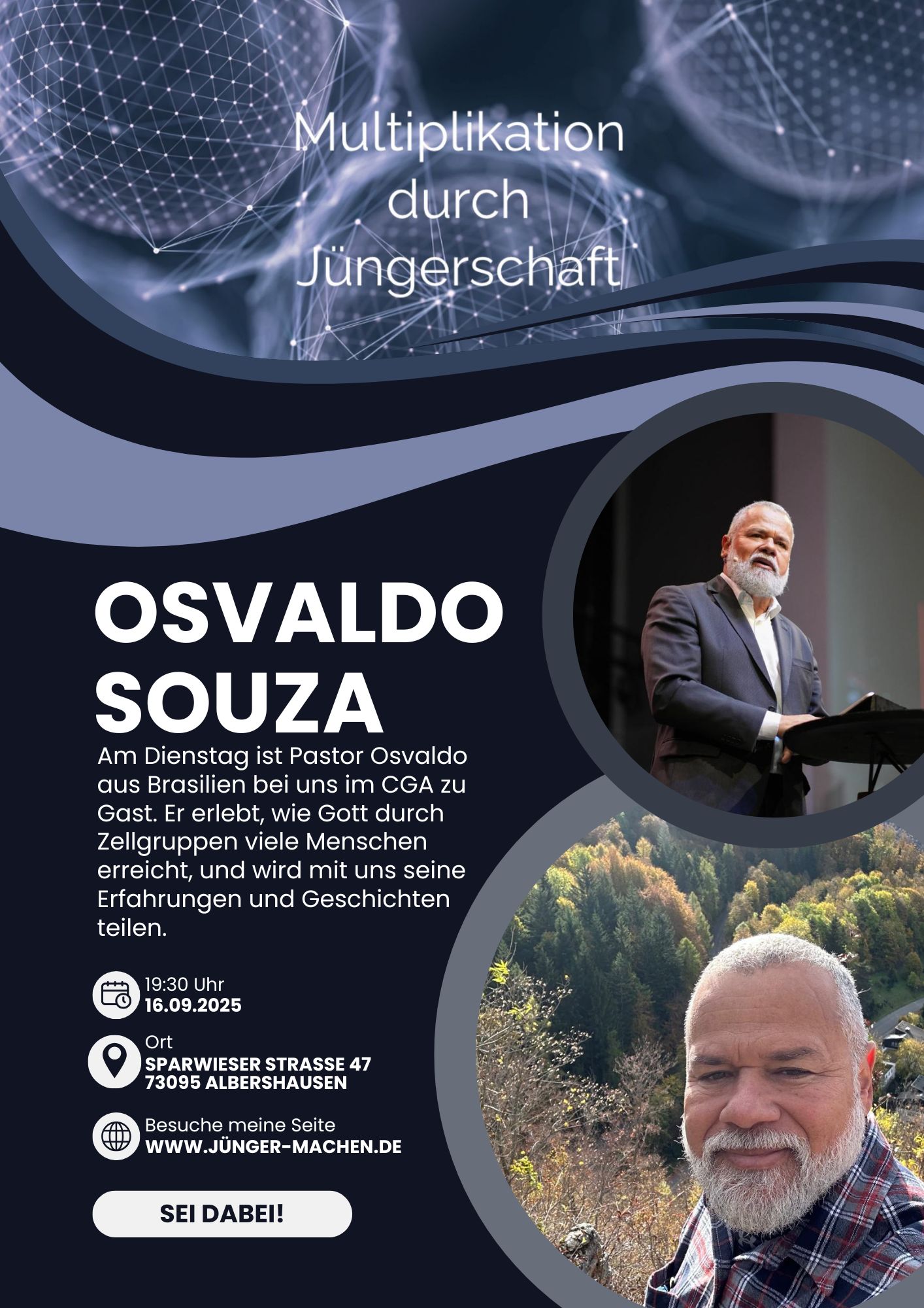 Ein besonderer Abend mit Pastor Osvaldo aus Brasilien